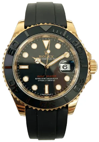 Rolex Yacht-Master 116655-0001 40mm Rose gold Black