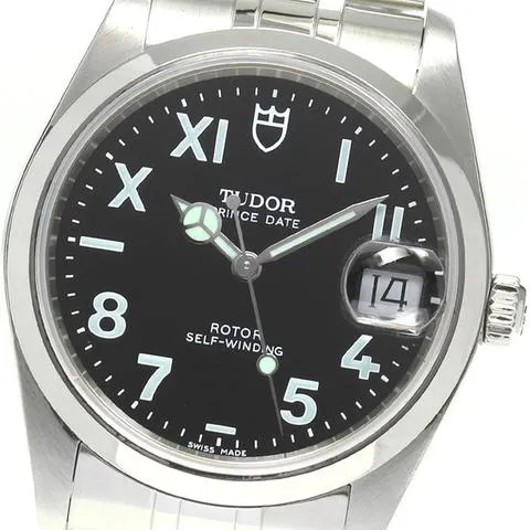 Tudor Prince 74000N 34mm Stainless steel White