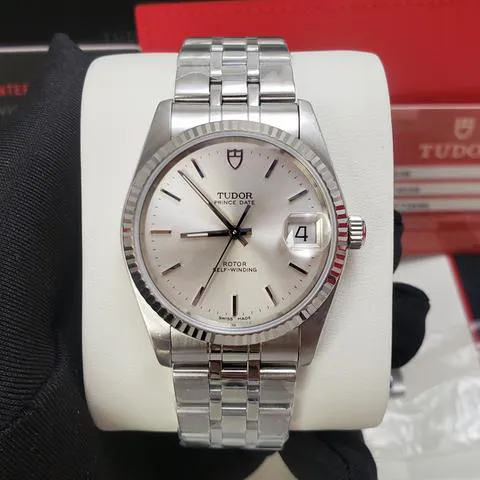 Tudor Prince Date 74034 34mm Stainless steel Silver