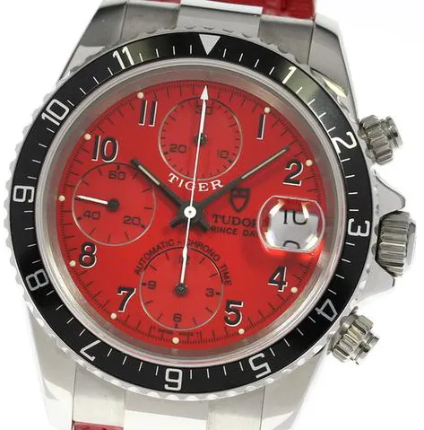 Tudor Prince Date 79270 39mm Stainless steel Red