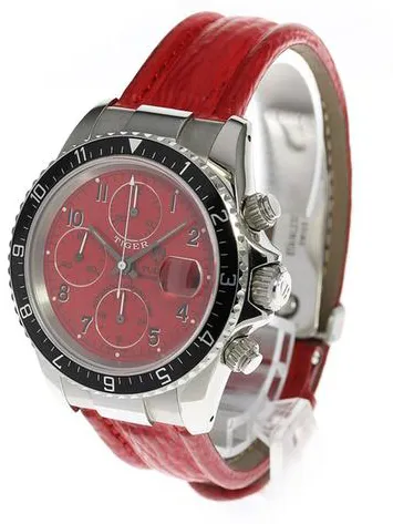 Tudor Prince Date 79270 39mm Stainless steel Red 1