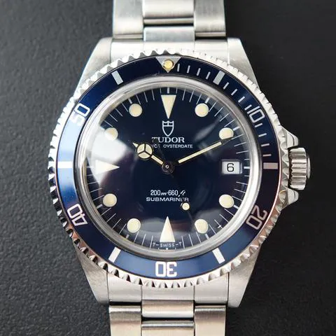 Tudor Submariner 79090 39mm Stainless steel Blue