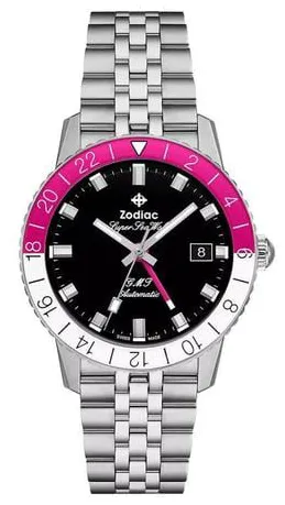 Zodiac Sea Wolf ZO9416 40mm Stainless steel Black