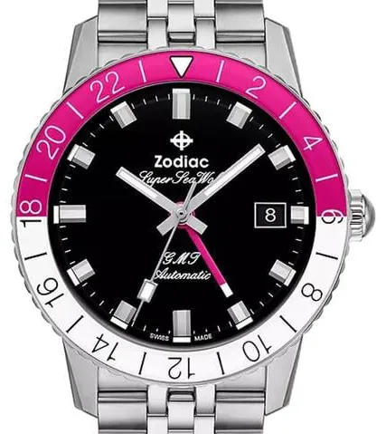 Zodiac Sea Wolf ZO9416 40mm Stainless steel Black 1