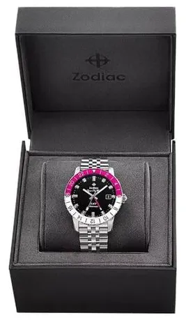 Zodiac Sea Wolf ZO9416 40mm Stainless steel Black 6