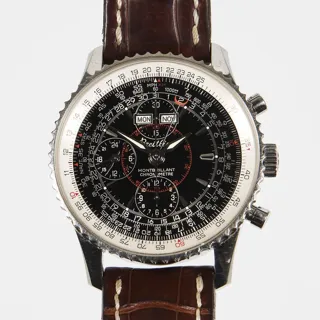 Breitling Montbrillant A21330 Stainless steel Black