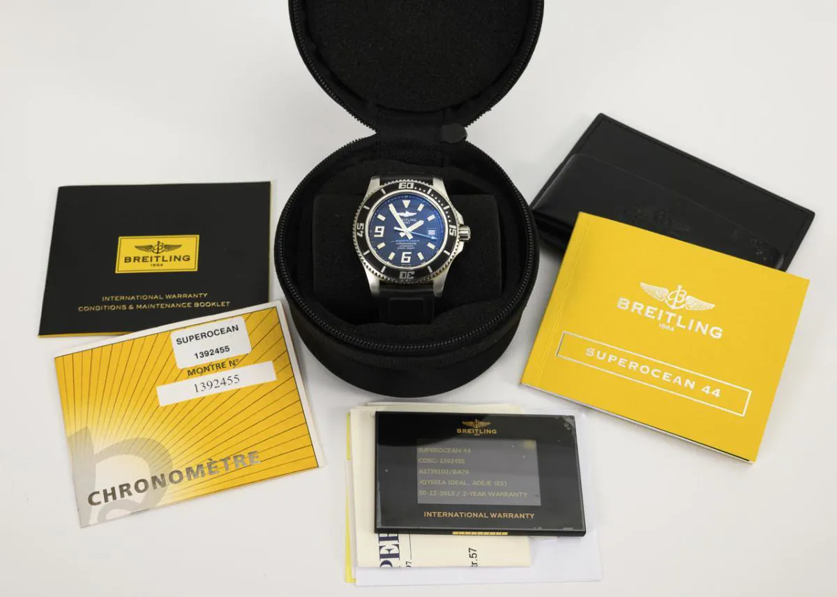 Breitling Superocean 44 45mm Stainless steel Black 1