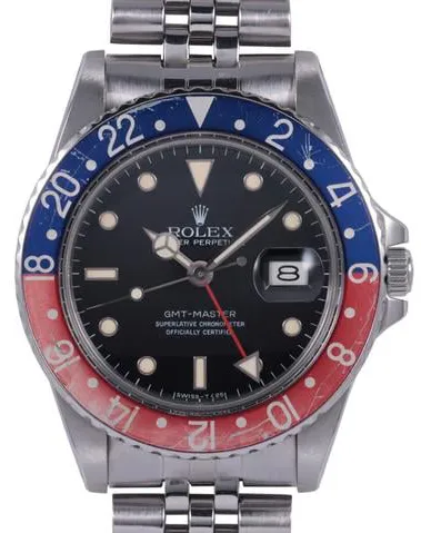 Rolex GMT-Master 16750 40mm Stainless steel Black