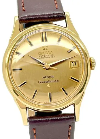 Omega Constellation 14393/4 34mm Yellow gold Champagne 1