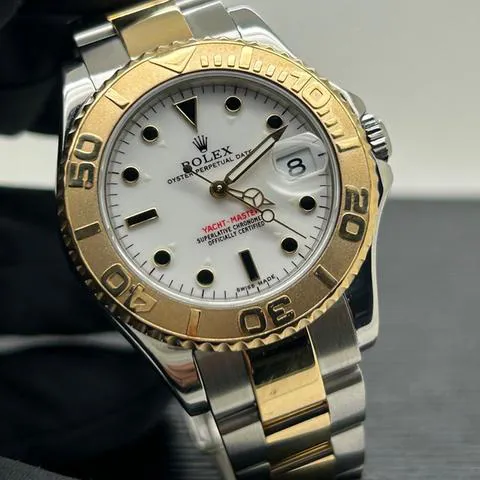 Rolex Yacht-Master 168623 35mm Yellow gold and Stainless steel White