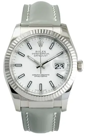 Rolex Datejust 36 116139 36mm White gold White 1