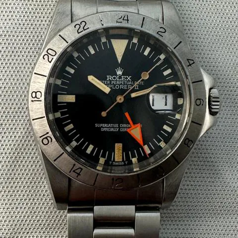 Rolex Explorer II 1655 40mm Stainless steel Black 1