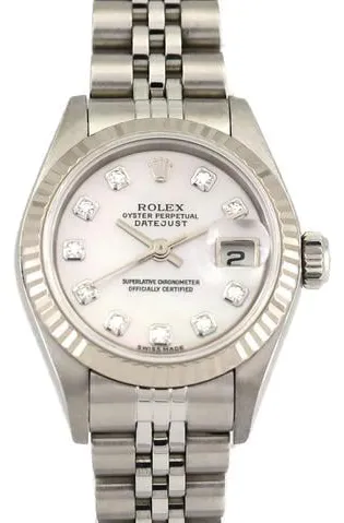 Rolex Datejust 79174NG 26mm Yellow gold and Stainless steel Purple