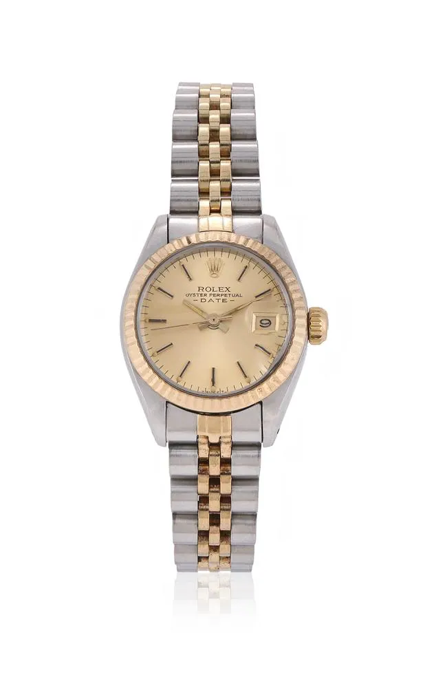 Rolex Datejust 6917 25mm Stainless steel and gold coloured Champagne
