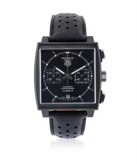 TAG Heuer Monaco CAW211M Stainless steel Black