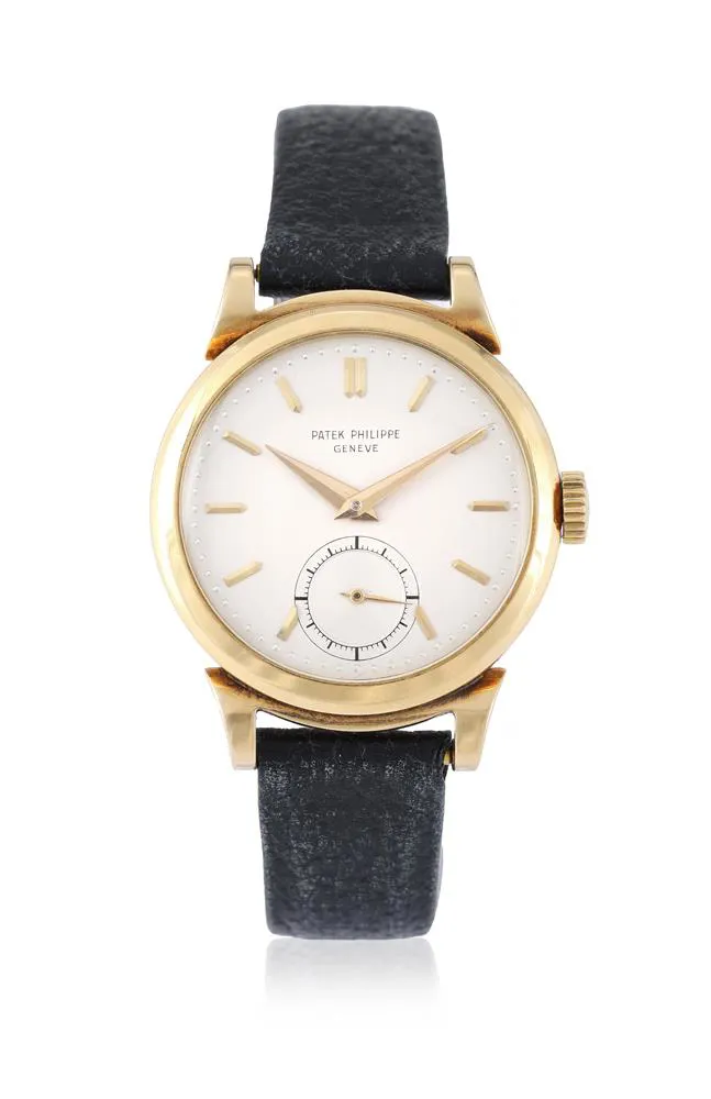 Patek Philippe Calatrava 1491 36mm Yellow gold Silver