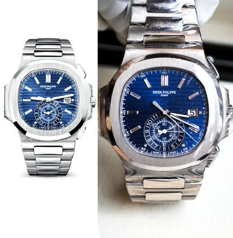 Patek Philippe Nautilus 5976/1G-001 44mm White gold Blue