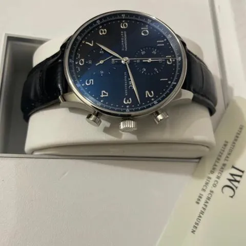 IWC Portugieser IW371438 41mm Stainless steel Black