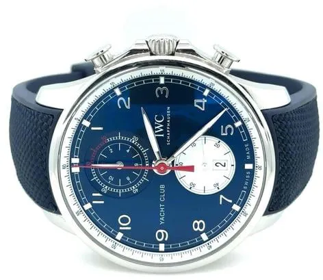 IWC Portugieser IW390704 44mm Stainless steel Blue 4