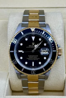 Rolex Submariner 16613 Stainless steel and Aluminium Black