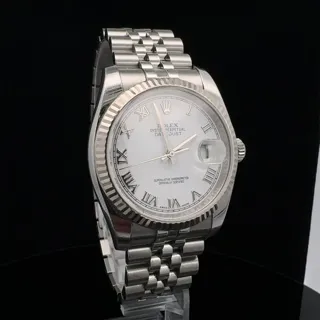 Rolex Datejust 36 116234 White gold and Stainless steel