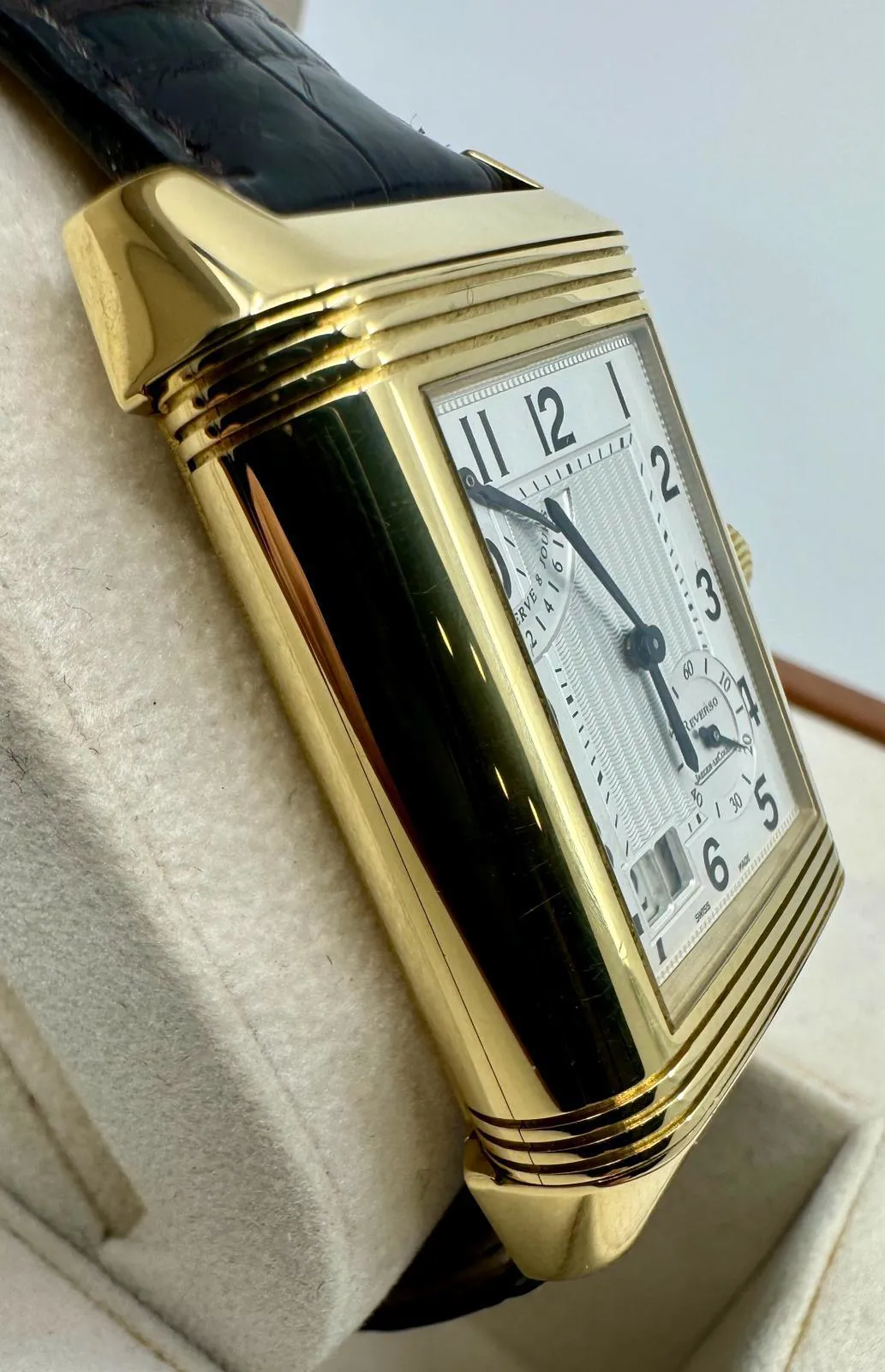 Jaeger-LeCoultre Reverso 29mm Yellow gold Silver 2