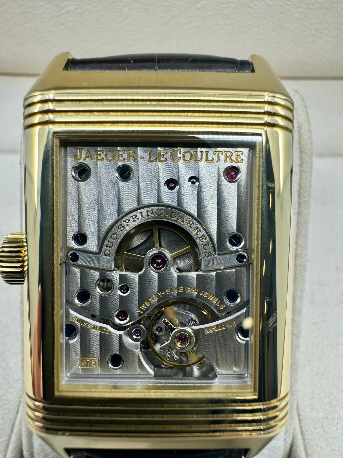 Jaeger-LeCoultre Reverso 29mm Yellow gold Silver 7