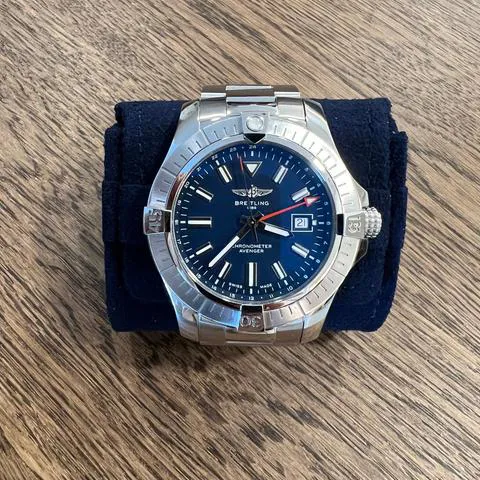 Breitling Avenger A32395101C1A1 45mm Stainless steel Blue