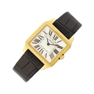 Cartier Santos W2009251 Yellow gold Silver