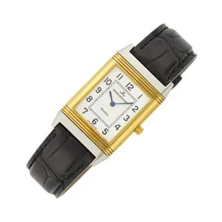 Jaeger-LeCoultre Reverso Classique 250.5.86 Yellow gold and Stainless steel Silver