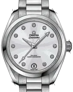 Omega Seamaster 220.10.34.20.60.001 Stainless steel Silber