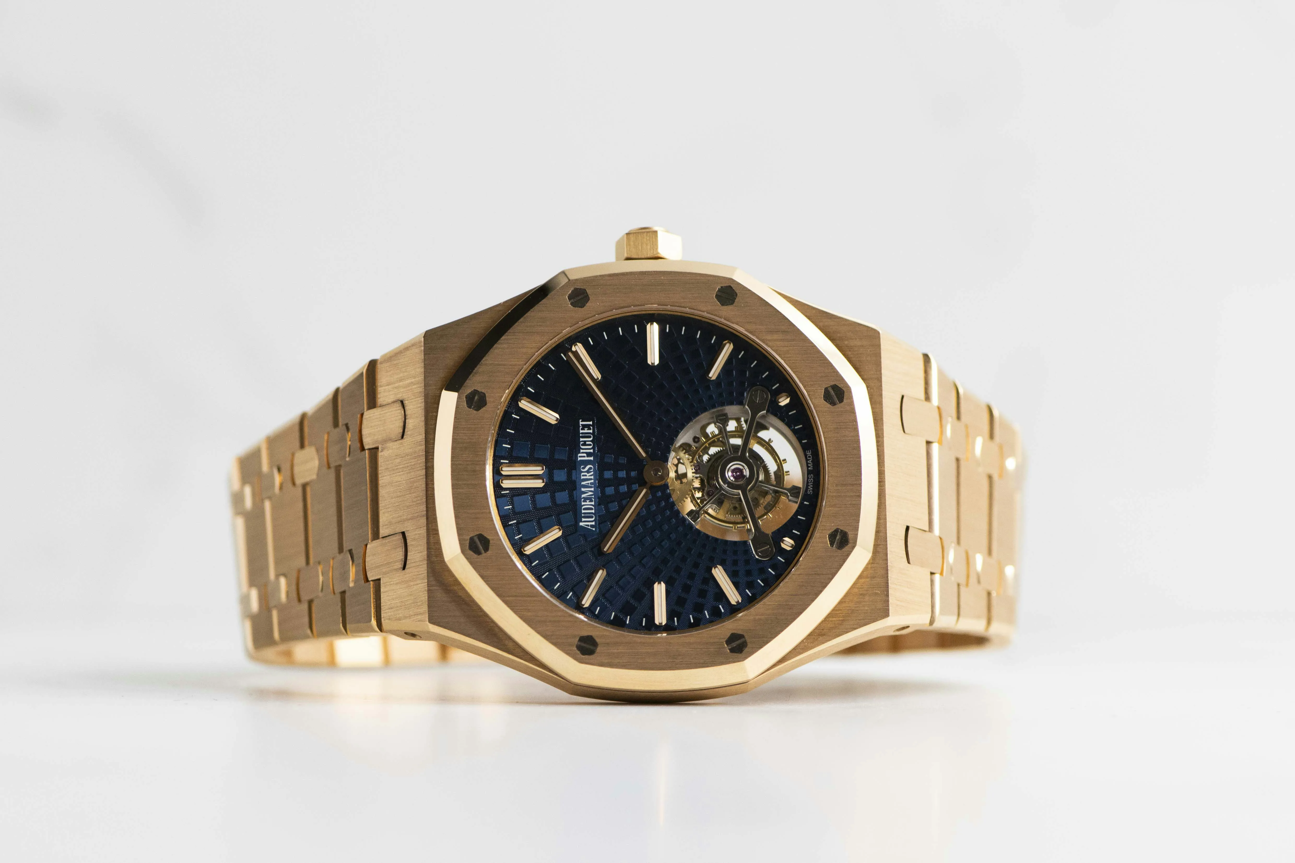 Audemars Piguet Royal Oak Tourbillon 26522OR.OO.1220OR.01 41mm Rose gold Blue 1