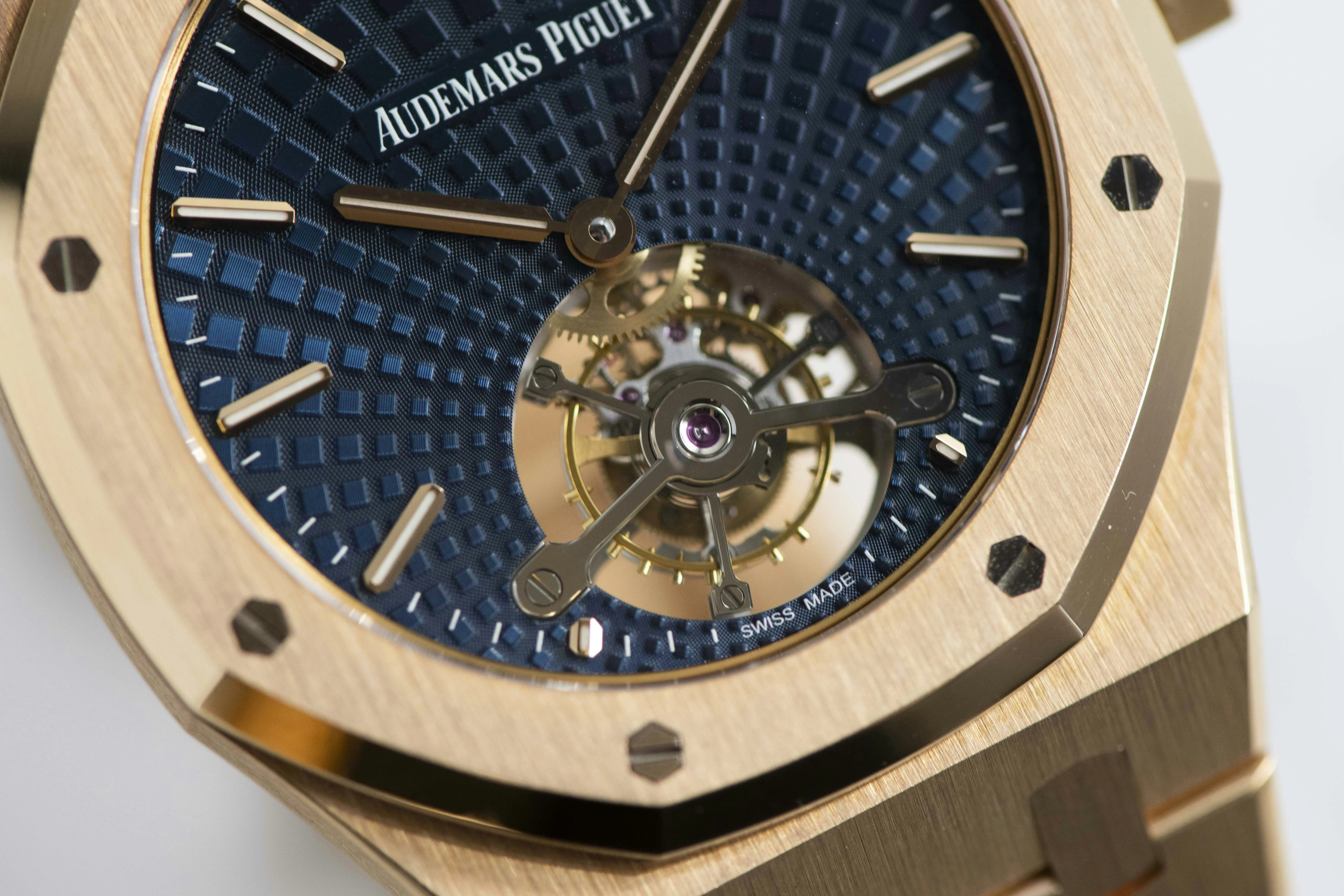 Audemars Piguet Royal Oak Tourbillon 26522OR.OO.1220OR.01 41mm Rose gold Blue 6