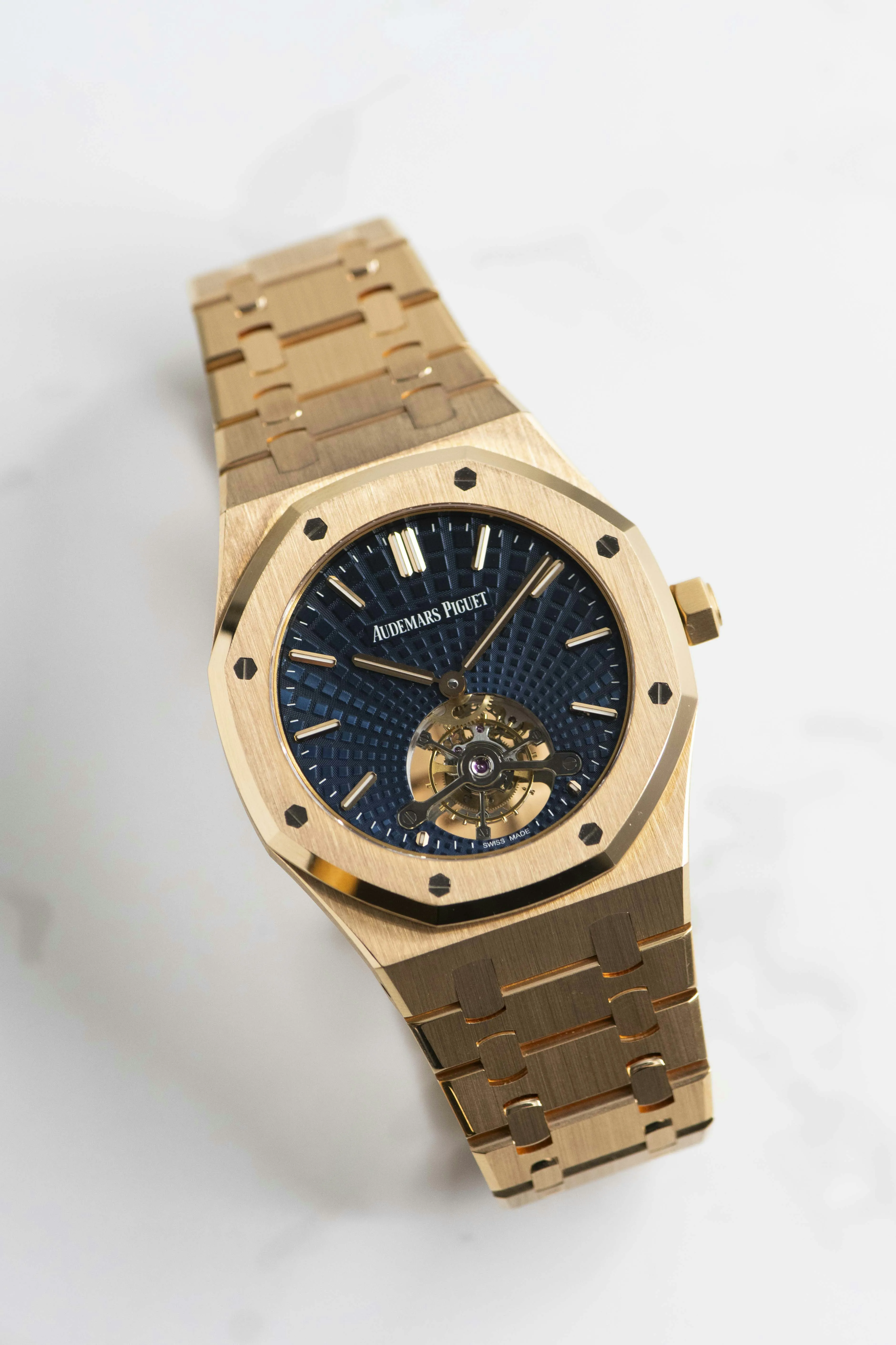 Audemars Piguet Royal Oak Tourbillon 26522OR.OO.1220OR.01 41mm Rose gold Blue 9