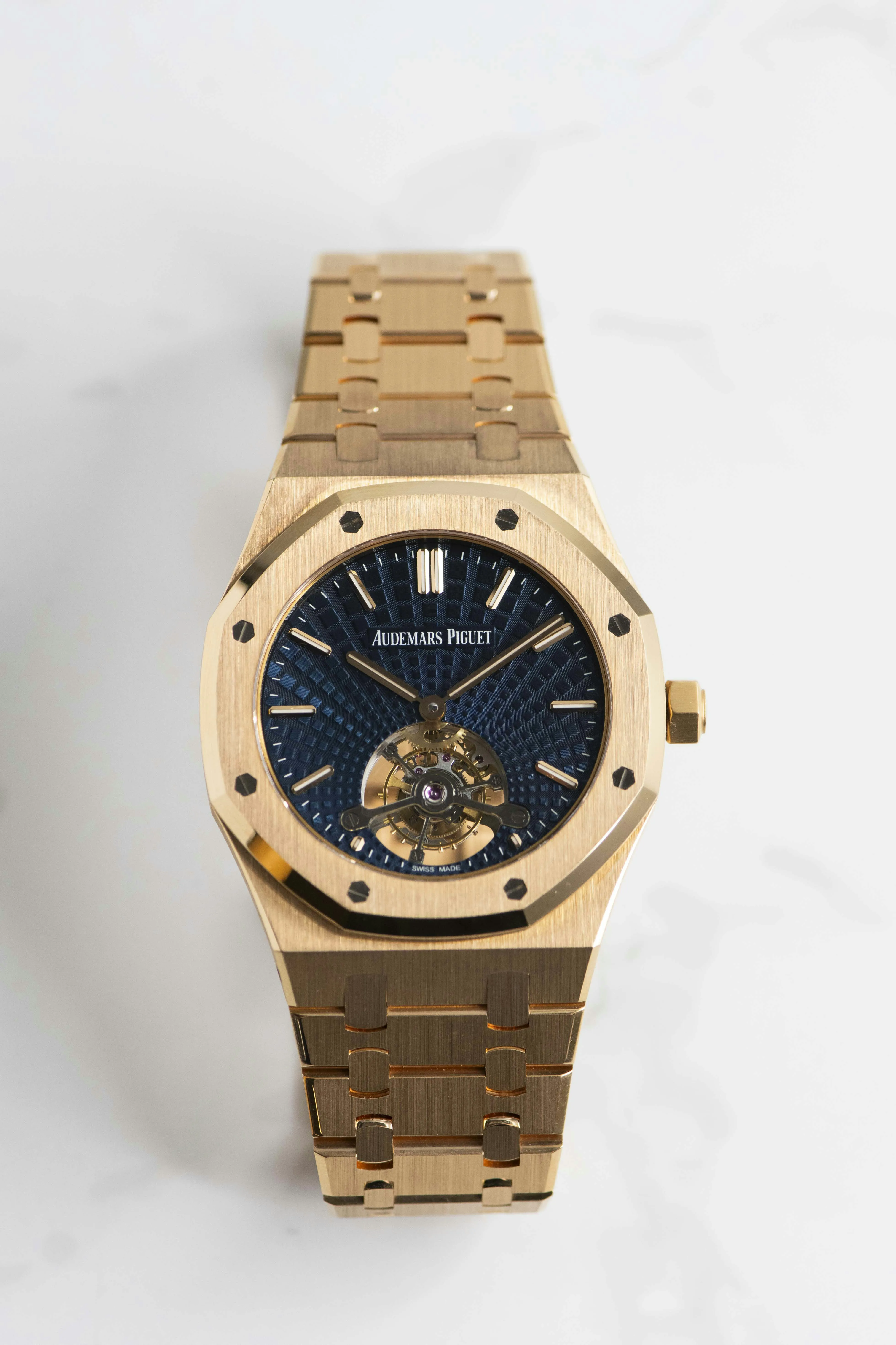 Audemars Piguet Royal Oak Tourbillon 26522OR.OO.1220OR.01 41mm Rose gold Blue 10