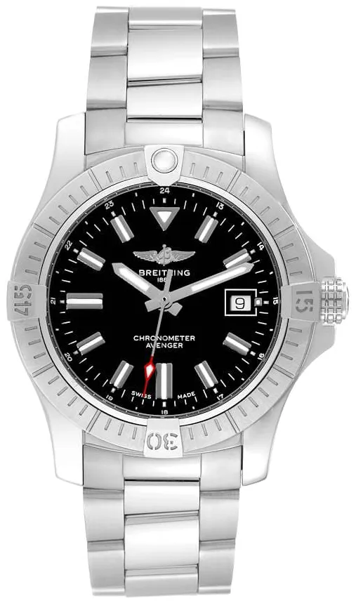 Breitling Avenger A17318101B1A1 43mm Stainless steel Black