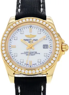 Breitling Galactic H7133053.A803.208X Rose gold White