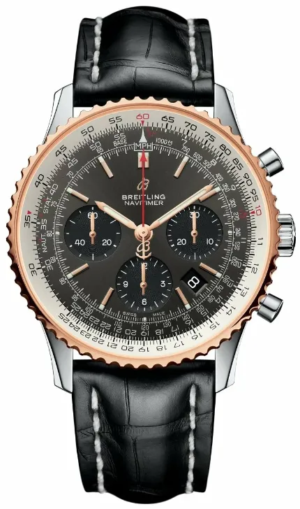 Breitling Navitimer 1 B01 Chronograph 43 UB0121211F1P1 43mm Stainless steel Gray