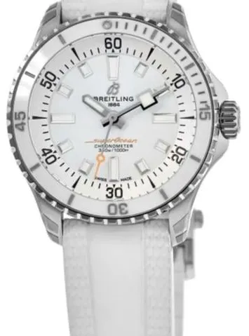 Breitling Superocean A17377211A1S1 36mm Stainless steel White