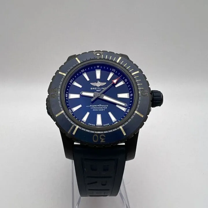 Breitling Superocean V17369161C1S1 48mm Titanium Blue