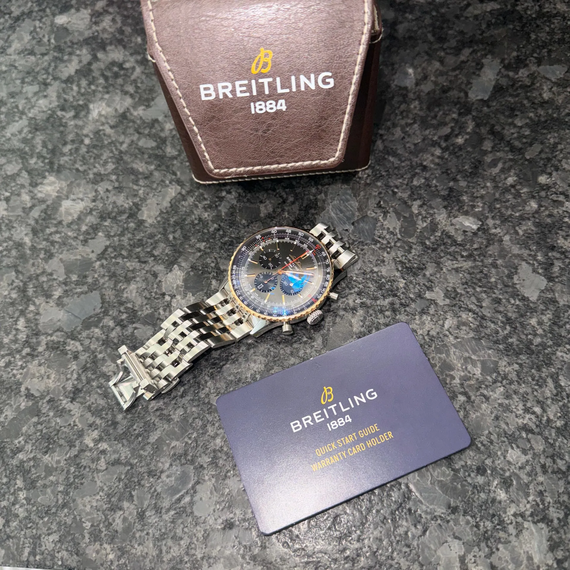 Breitling Navitimer B01 Chronograph UB01371A1B1P1 46mm Stainless steel Gray 7