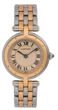 Cartier Panthère 166920 24mm Yellow gold and Stainless steel White