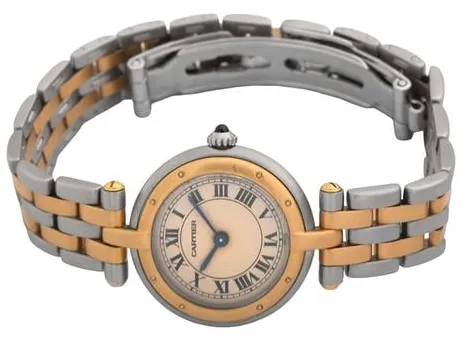 Cartier Panthère 166920 24mm Yellow gold and Stainless steel White 5