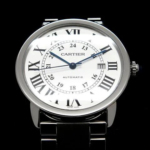 Cartier Ronde Solo de Cartier W6701011 42mm Stainless steel Silver 2