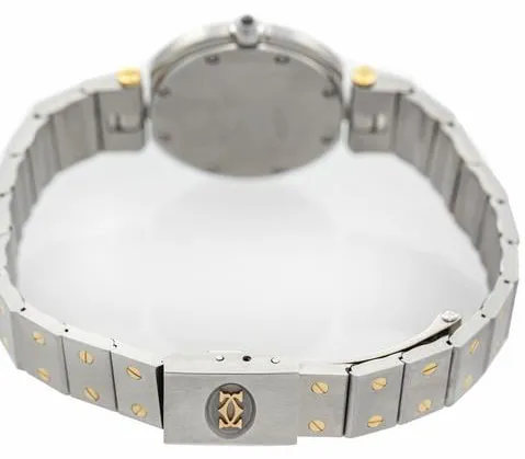 Cartier Santos 8191 27mm Yellow gold and Stainless steel White 6