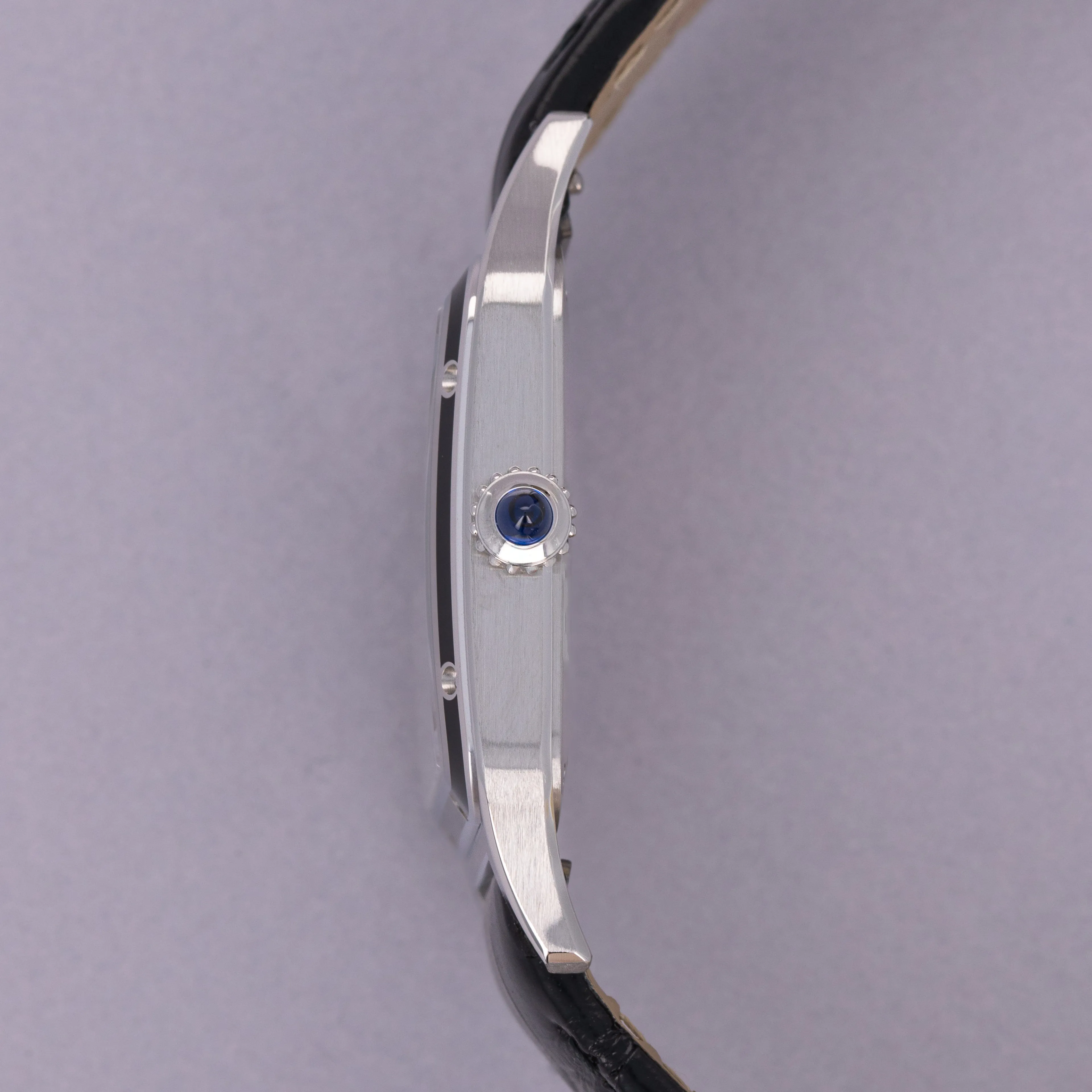 Cartier Santos Dumont WSSA0046 43.5mm Stainless steel Black 6