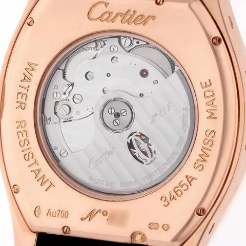 Cartier Tortue W1580045 45.5mm Rose gold Silver 7