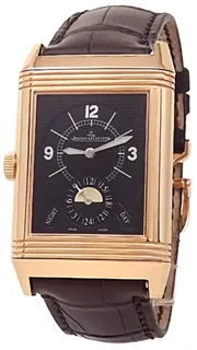 Jaeger-LeCoultre Grande Reverso Duo Q3742521 Rose gold Silver