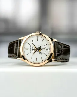 Patek Philippe Annual Calendar 5396R Rose gold Silver