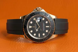 Rolex Yacht-Master 40 126655 Rose gold Black